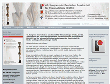 Tablet Screenshot of dgrh-kongress.de
